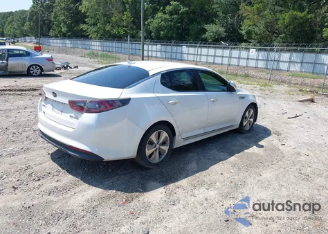 2016 Kia Optima Hybrid from USA, damaged, VIN KNAGN4AD6G5099104